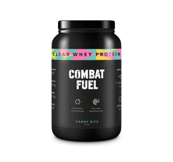 Combat Fuel Clear Whey Protein in Candy Bits Flavour