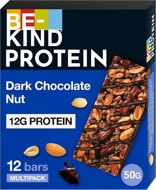 BE-KIND Dark Chocolate Protein Bar Pack of 12x50g